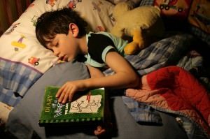 Bedwetting - Bedwetting Types - Sleep Disorders - Boy Reading